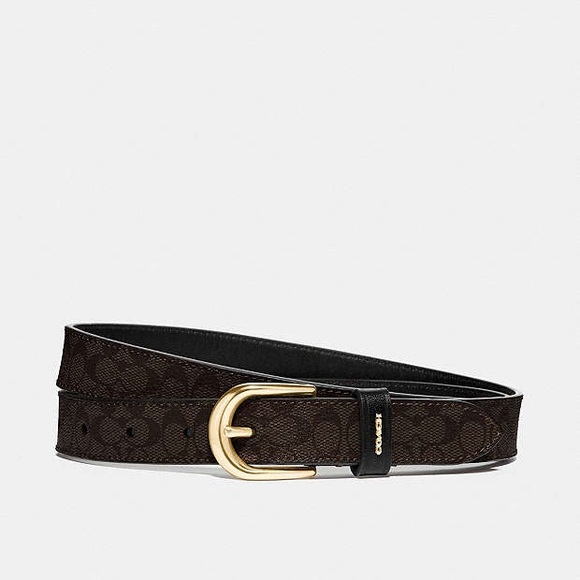 Coach Accessories - COACH Classic Belt In Signature Canvas